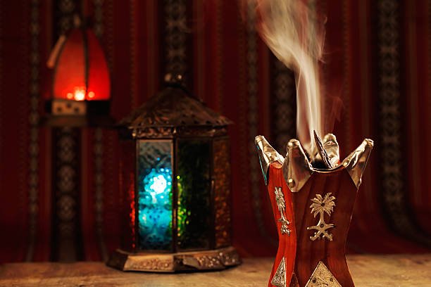 When is bakhoor typically used in religious ceremonies or spiritual practices?